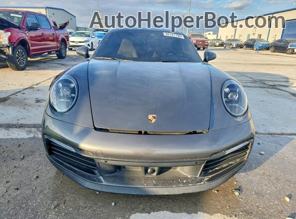 WP0AB2A98LS225413 2020 PORSCHE 911 Gray Вид спереду