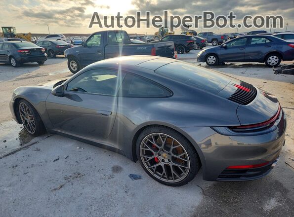 WP0AB2A98LS225413 2020 PORSCHE 911 Gray Задня ліва чверть