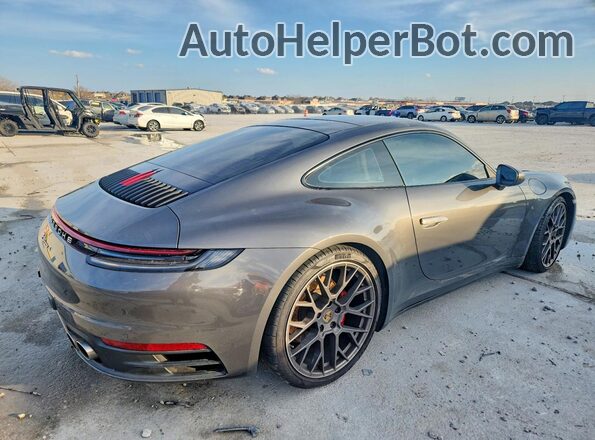 WP0AB2A98LS225413 2020 PORSCHE 911 Gray Задня права чверть