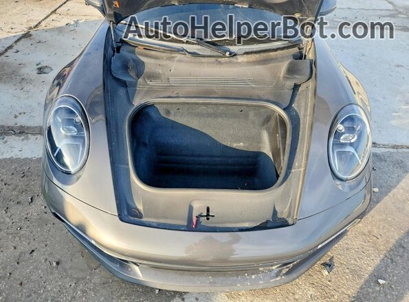 WP0AB2A98LS225413 2020 PORSCHE 911 Gray Вид задньої частини салону