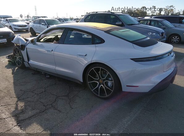 WP0AB2Y13PSA36659 2023 PORSCHE TAYCAN Серебряный Задняя левая четверть