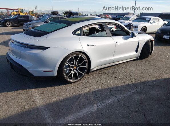 WP0AB2Y13PSA36659 2023 PORSCHE TAYCAN Серебряный Задняя правая четверть