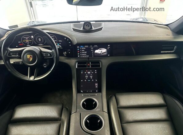 WP0AB2Y15NSA45523 2022 PORSCHE TAYCAN Синий Вид щитка приборов