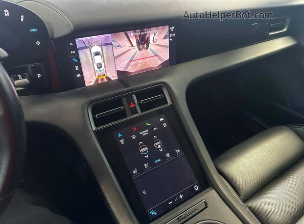 WP0AB2Y15NSA45523 2022 PORSCHE TAYCAN Синий Вид подкапотного пространства