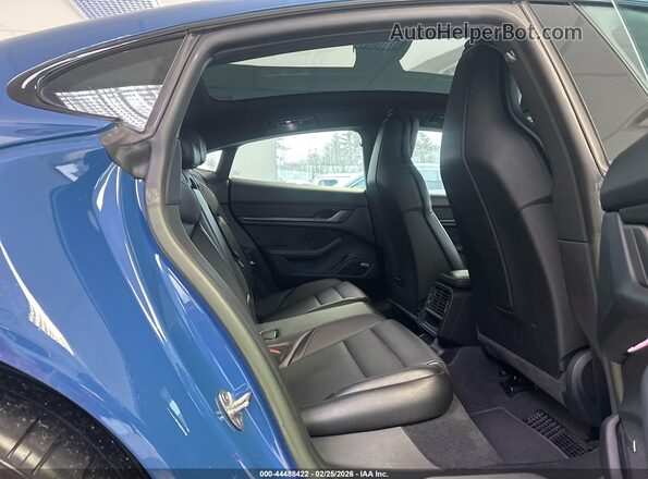 WP0AB2Y15NSA45523 2022 PORSCHE TAYCAN Blue Widok naklejki z numerem VIN