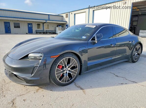 WP0AB2Y16NSA45837 2022 PORSCHE TAYCAN Charcoal Передня ліва чверть
