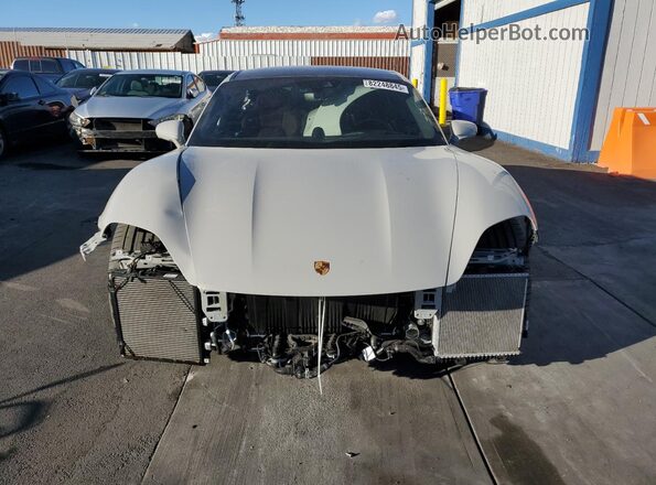 WP0AB2Y17NSA44356 2022 PORSCHE TAYCAN Серебряный Вид спереди