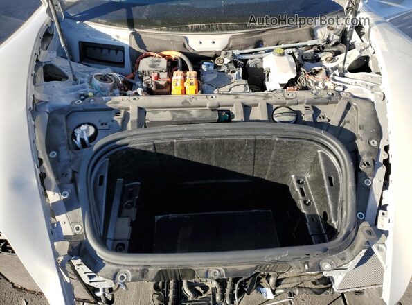 WP0AB2Y17NSA44356 2022 PORSCHE TAYCAN Серебряный Вид задней части салона