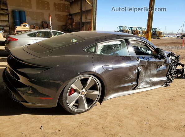 WP0AB2Y19MSA42557 2021 PORSCHE TAYCAN Черный Задняя правая четверть