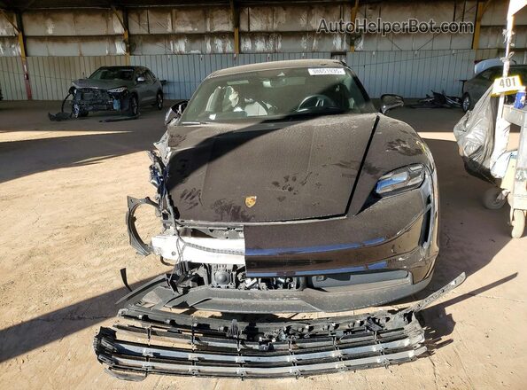 WP0AB2Y19MSA42557 2021 PORSCHE TAYCAN Черный Вид спереди