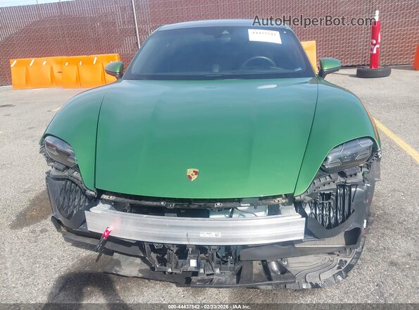 WP0AB2Y1XLSA52545 2020 PORSCHE TAYCAN Зеленый Вид задней части салона