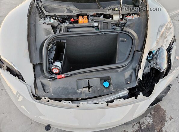 WP0AB2Y1XPSA36111 2023 PORSCHE TAYCAN Серый Вид задней части салона