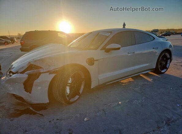 WP0AB2Y1XPSA36111 2023 PORSCHE TAYCAN Серый Передняя левая четверть