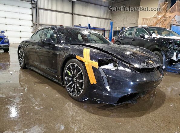 WP0AC2Y10LSA72302 2020 PORSCHE TAYCAN Черный Передняя правая четверть