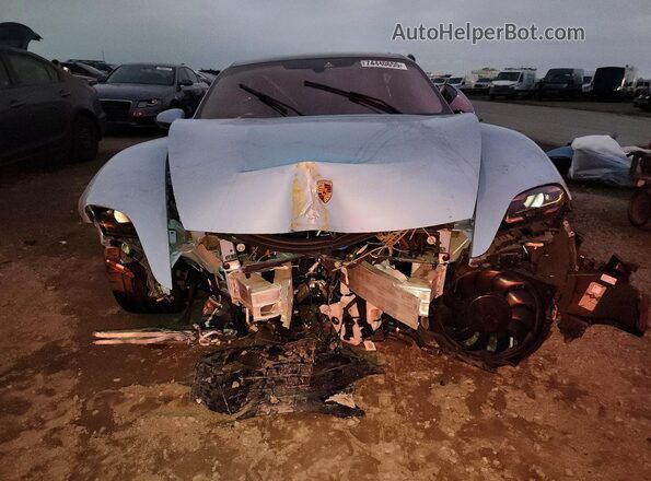 WP0AC2Y15PSA52245 2023 PORSCHE TAYCAN Синий Вид спереди