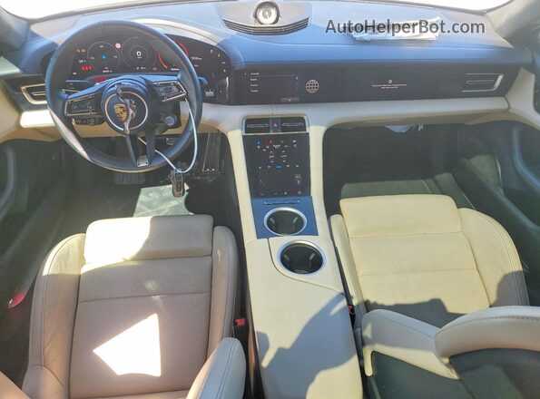 WP0AC2Y19MSA63714 2021 PORSCHE TAYCAN White Dashboard view