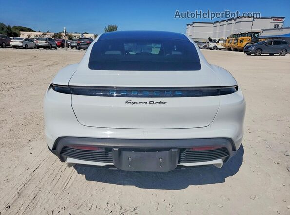 WP0AC2Y19MSA63714 2021 PORSCHE TAYCAN White Rear view
