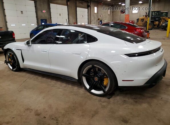WP0AC2Y1XLSA70430 2020 PORSCHE TAYCAN Белый Задняя левая четверть