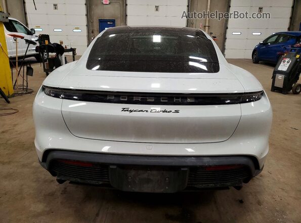 WP0AC2Y1XLSA70430 2020 PORSCHE TAYCAN Белый Вид сзади