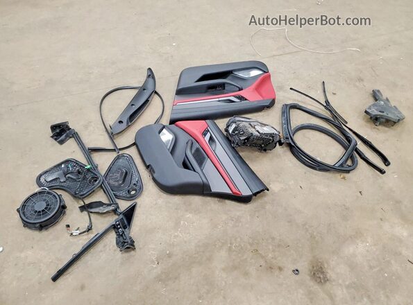 WP0AC2Y1XLSA70430 2020 PORSCHE TAYCAN Белый Вид подкапотного пространства