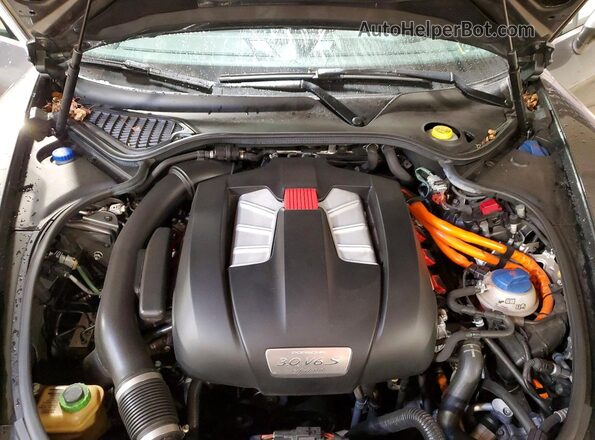 WP0AD2A79GL040053 2016 PORSCHE PANAMERA Серый Вид задней части салона