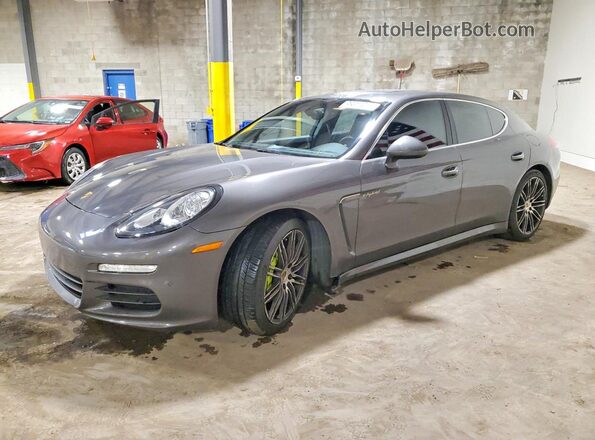 WP0AD2A79GL040053 2016 PORSCHE PANAMERA Серый Передняя левая четверть