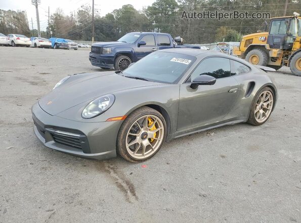 WP0AD2A90PS258485 2023 PORSCHE 911 Green Przód lewy