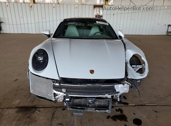 WP0AD2A96NS254342 2022 PORSCHE 911 Белый Вид спереди