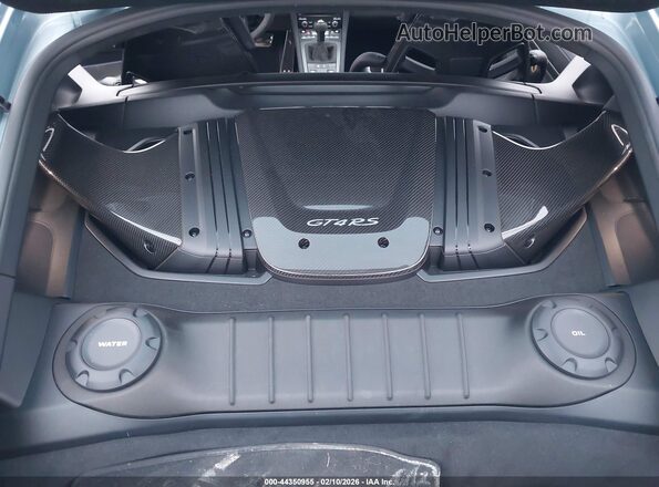 WP0AE2A89PS280800 2023 PORSCHE 718 CAYMAN Light Blue Вид сзади