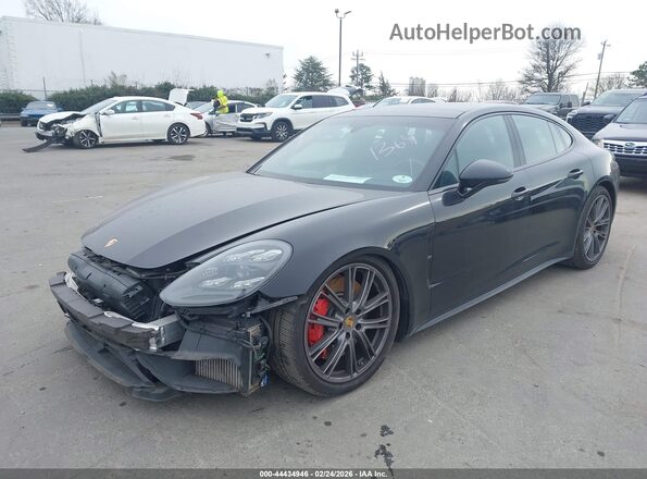 WP0AF2A73JL141364 2018 PORSCHE PANAMERA Черный Передняя левая четверть