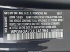 2018 Porsche Panamera Turbo Черный vin: WP0AF2A73JL141364