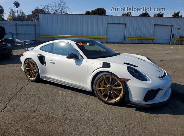 WP0AF2A9XKS165475 2019 PORSCHE 911 White წინა მარჯვენა