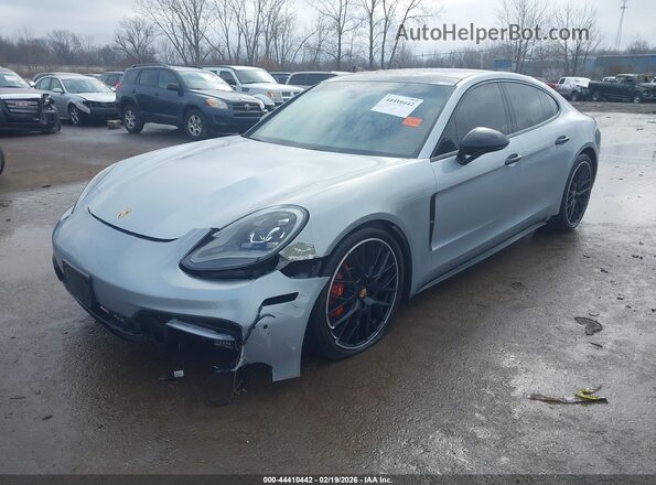 WP0AJ2A79ML115807 2021 PORSCHE PANAMERA Серебряный Передняя левая четверть