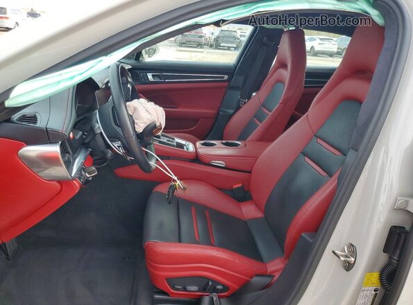 WP0AJ2A7XPL100950 2023 PORSCHE PANAMERA Gray Вид салону спереду