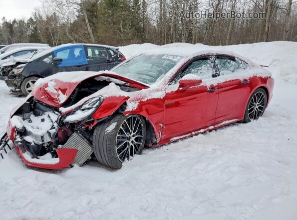 WP0AK2A76PL132050 2023 PORSCHE PANAMERA Red Przód lewy