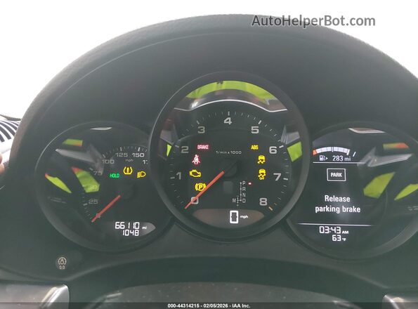 WP0CA2A83HS221005 2017 PORSCHE 718 BOXSTER Turquoise Widok tylnych siedzeń