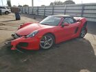 2016 Porsche Boxster Красный vin: WP0CA2A85GS120546