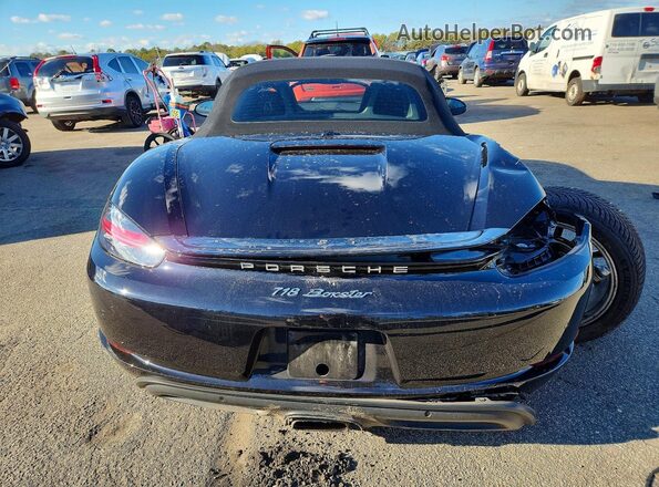 WP0CA2A89MS210729 2021 PORSCHE BOXSTER Черный Вид сзади
