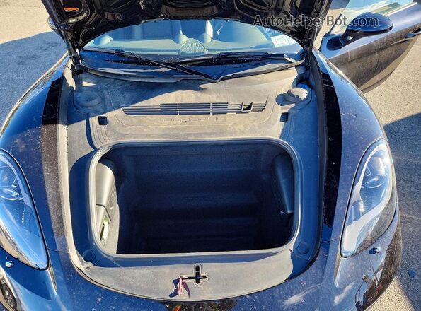 WP0CA2A89MS210729 2021 PORSCHE BOXSTER Черный Вид задней части салона