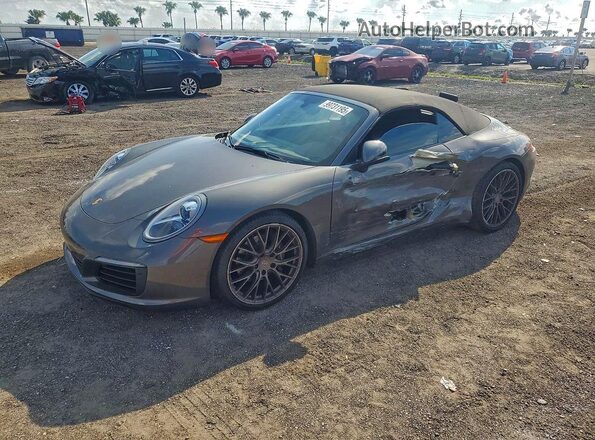 WP0CA2A97HS141599 2017 PORSCHE 911 Gray Przód lewy