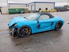 2019 Porsche Boxster S Blue vin: WP0CB2A80KS228658