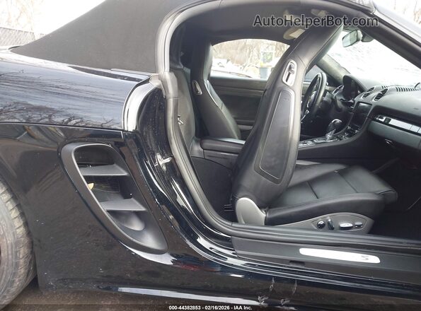 WP0CB2A80MS225228 2021 PORSCHE 718 BOXSTER Черный Вид наклейки с VIN-кодом