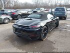 2021 Porsche 718 Boxster S Черный vin: WP0CB2A80MS225228