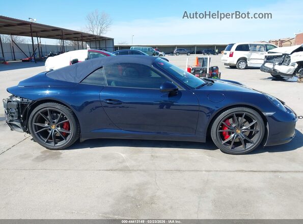 WP0CB2A91HS154877 2017 PORSCHE 911 Blue Панорамний вид салону 360°