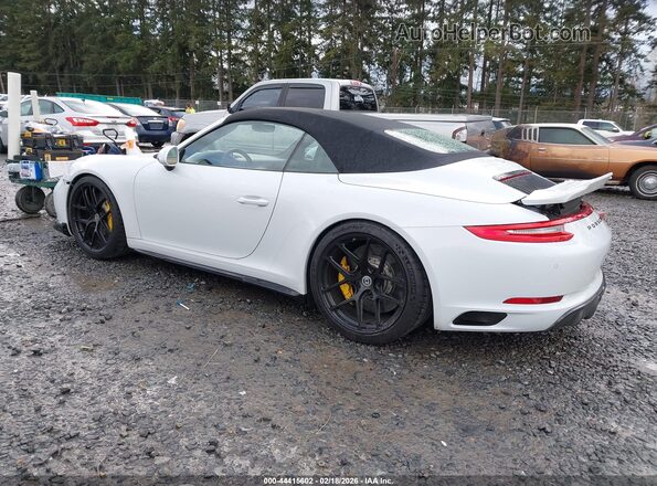 WP0CB2A93JS147239 2018 PORSCHE 911 White Tył lewy