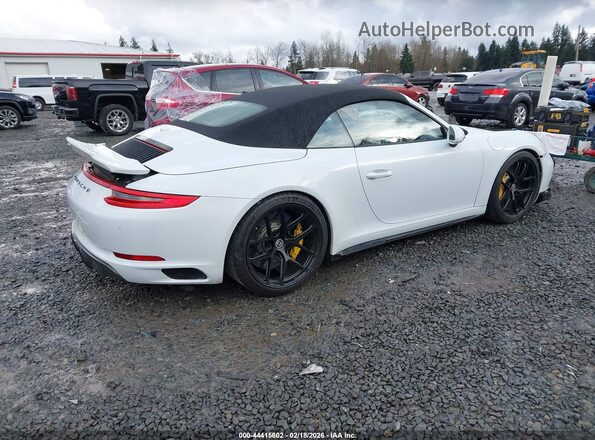 WP0CB2A93JS147239 2018 PORSCHE 911 White Tył prawy