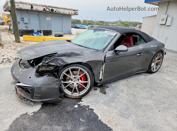 WP0CB2A94HS154209 2017 PORSCHE 911 Gray Przód lewy