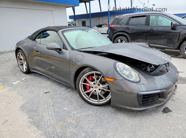 WP0CB2A94HS154209 2017 PORSCHE 911 Gray Przód prawy