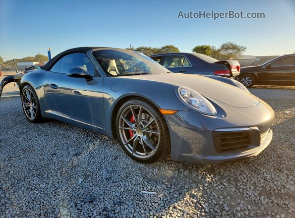 WP0CB2A97HS154852 2017 PORSCHE 911 Gray Przód prawy