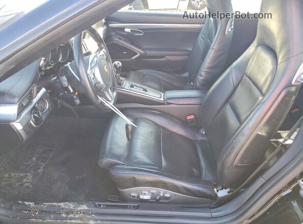 WP0CB2A99GS154592 2016 PORSCHE 911 Black Widok wnętrza z przodu